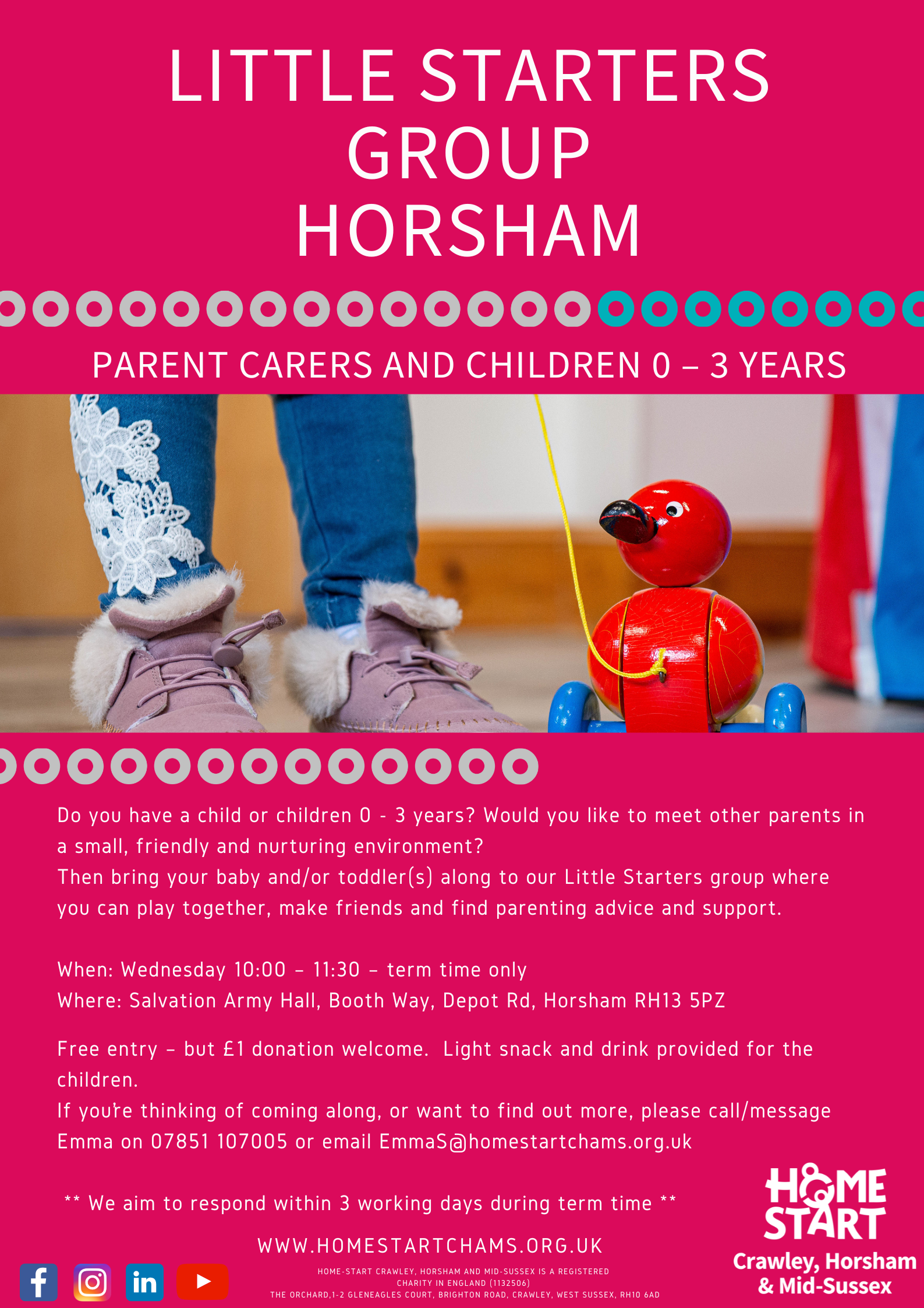 Little Starters group Horsham 2025
