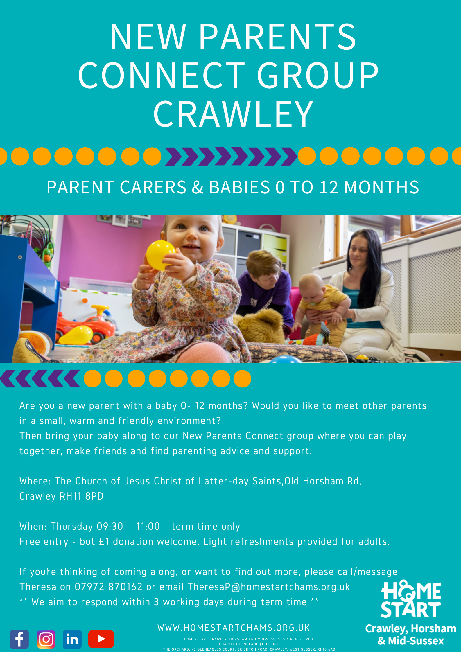 NPC Crawley 2026 New Parents Connect Group, Crawley